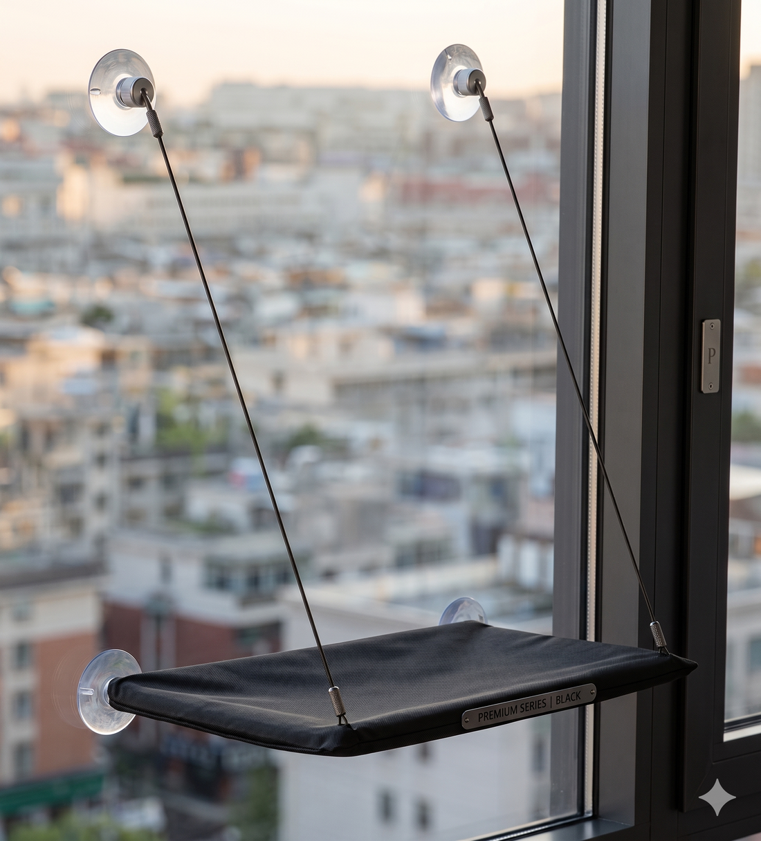 Installer un hamac de fenêtre pour chat